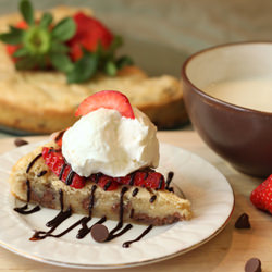 Strawberry Blondies - Recipe photo by preparedpantry