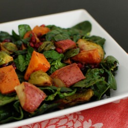 Roasted Vegetable Salad - Recipe photo by beantownbaker