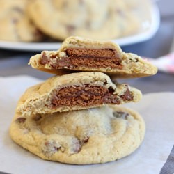 Tim Tam Cookies - Recipe photo by butterbaking