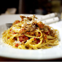 Quail Sauce for Pasta - Recipe photo by herbielikesspaghetti