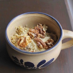 Thyme Mushroom Quinoa Saute - Recipe photo by pippisinthekitchenagain