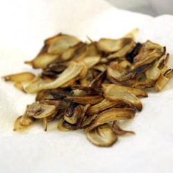 Garlic Chips - Recipe photo by chompingboard