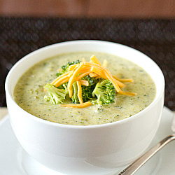 Broccoli Cheese Soup - Recipe photo by browneyedbaker