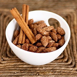 Cinnamon Roasted Almonds - Recipe photo by culinaryadventuresinthekitchen