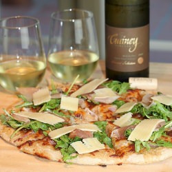 Prosciutto Arugula Pizza - Recipe photo by GlamorousBite
