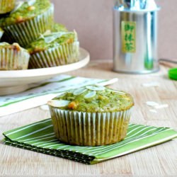 Matcha Almonds Chocolate Muffins - Recipe photo by butterchantilly