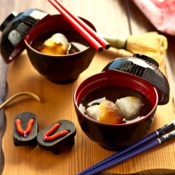 Zenzai (Red Bean Soup) - Recipe photo by Just One Cookbook
