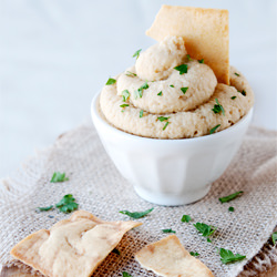 Hummus Served Hot - Recipe photo by thishomemadelife