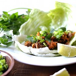 Spicy Asian Lettuce Wraps - Recipe photo by sagerecipes