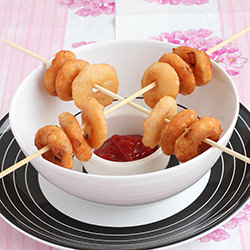 Deep Fried Rice Flour Fritters - Recipe photo by swapnaz