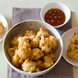 Shrimp Fritters - Recipe photo by spoonforkbacon
