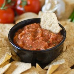 Roasted Red Salsa - Recipe photo by scratch to plate