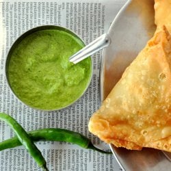 Coriander Chili Chutney - Recipe photo by savourthesenses