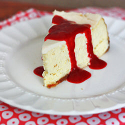 New York Style Cheesecake - Recipe photo by onelovelylife