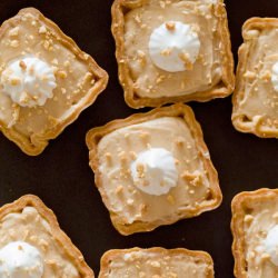 Creamy Peanut Butter Pies - Recipe photo by spoonforkbacon