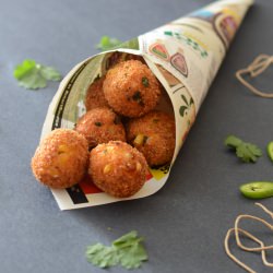 Corn and Cheese Balls - Recipe photo by Whiskaffair