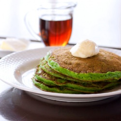 Green Monster Smoothie Pancakes - Recipe photo by ChristaRose