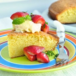 Lemon Olive Oil Cake - Recipe photo by Diva Eats Italia