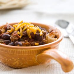Poblano-Jalapeno Chili - Recipe photo by notkristina