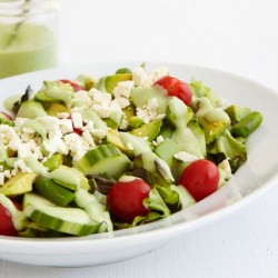 Green Goddess Salad - Recipe photo by Sweet Potato Chronicles