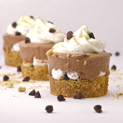 Frosty S'mores Cups - Recipe photo by easybaked