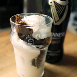 Peanut Swirled Guinness Brownies - Recipe photo by herbielikesspaghetti
