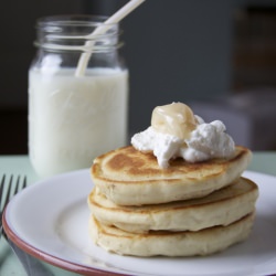 Old Fashioned Gluten Free Pancakes - Recipe photo by threeblondesandatomas