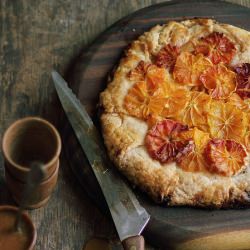 Flaky Blood Orange Tart - Recipe photo by ummekulsumm