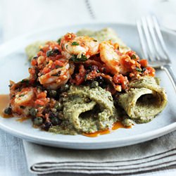 Shrimp Veracruz - Recipe photo by CookandBeMerry
