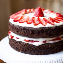 Chocolate Malbec Cake - Recipe photo by cosmocookie