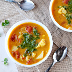 Curried Tomato Soup - Recipe photo by thishomemadelife
