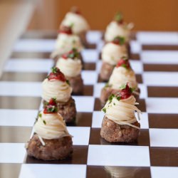 Mini Food - Recipe photo by bridalguide