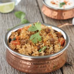 Chick Pea Rice - Recipe photo by Dishesfrommykitchen