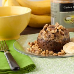 Banana Bread Protein Cake - Recipe photo by HealthfulPursuit