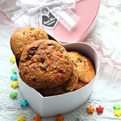 Fruit-Raisin Icebox Cookies - Recipe photo by purabinaha