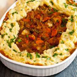 Vegan Shepherd's Pie - Recipe photo by myvegancookbook