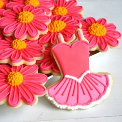 Tutus and Flowers Tutorial - Recipe photo by Jesicakes