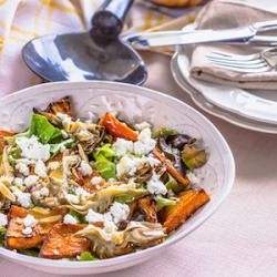 Roasted Butternut Squash Salad - Recipe photo by delicieux