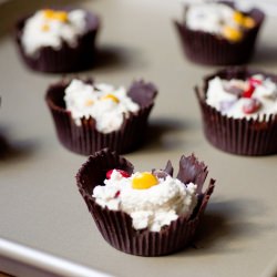 M&M Cookie Dough Cups - Recipe photo by KeepItSweet