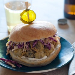 Oyster Po' Boys - Recipe photo by spoonforkbacon