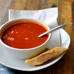 Spicy Tomato and Bean Soup - Recipe photo by getfreshwithfood