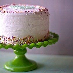 Lemon Poppy Seed Layer Cake - Recipe photo by foodpluswords