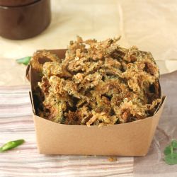 Bitter Gourd Chips - Recipe photo by Dishesfrommykitchen