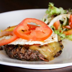 Low Carb Burger - Recipe photo by justasdelish
