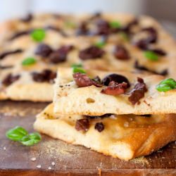 Olive and Basil Focaccia - Recipe photo by ChristaRose