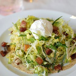 Spring Frisee Salad - Recipe photo by boulderlocavore