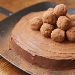 Chocolate Raspberry Crepe Cake - Recipe photo by cosmocookie