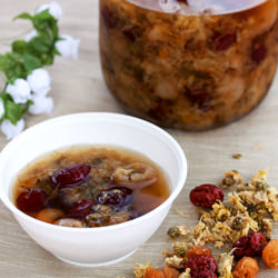 Longan Red Date Chrysanthemum Tea - Recipe photo by CelestialDelish