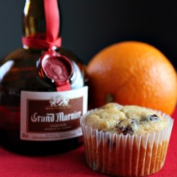 Grand Marnier Cranberry Muffins - Recipe photo by myadventuresinthecountry