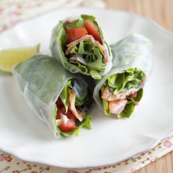 BLT Summer Rolls - Recipe photo by inspiredtaste